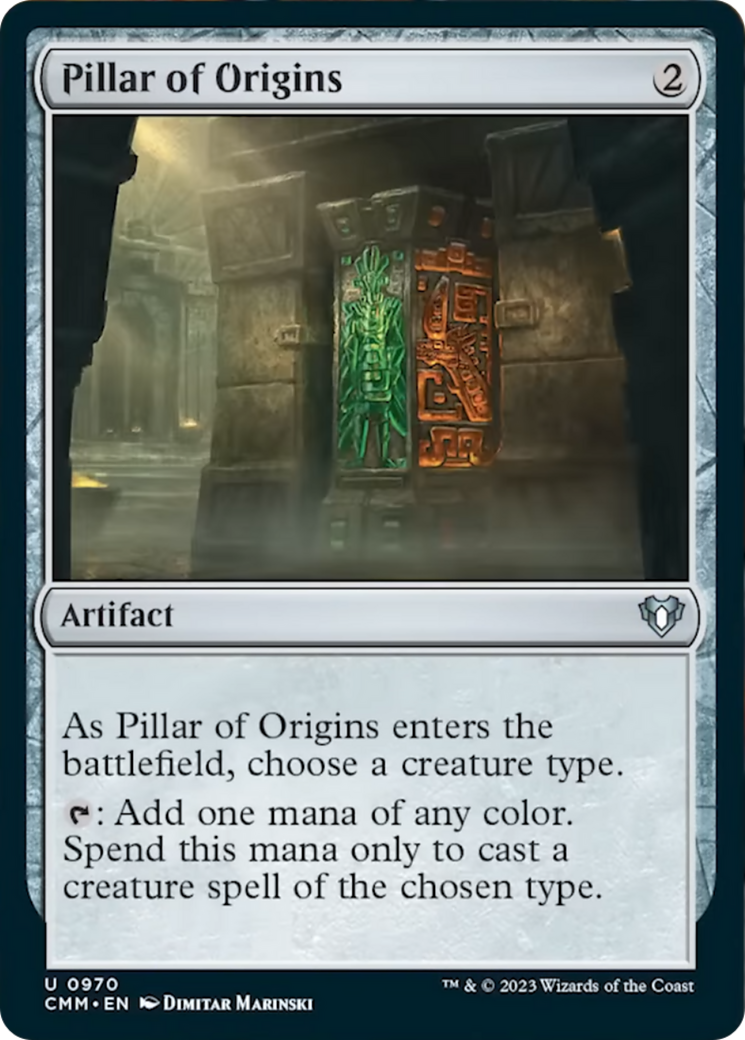 Pillar of Origins [Commander Masters] | Good Games Morley