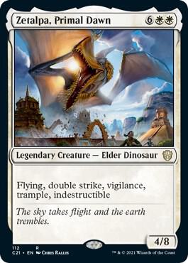 Zetalpa Primal Dawn 112/81 (Commander 2021)  | Good Games Morley