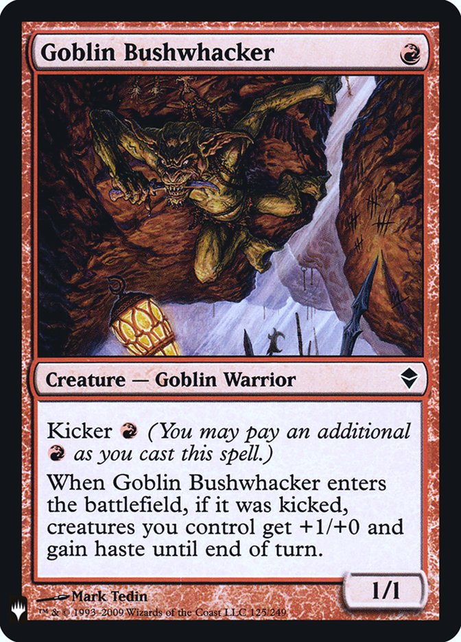 Goblin Bushwhacker [Mystery Booster] | Good Games Morley