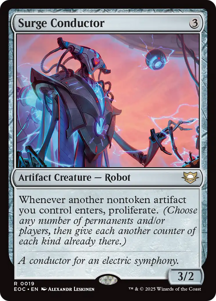 Surge Conductor [Edge of Eternities Commander] | Good Games Morley