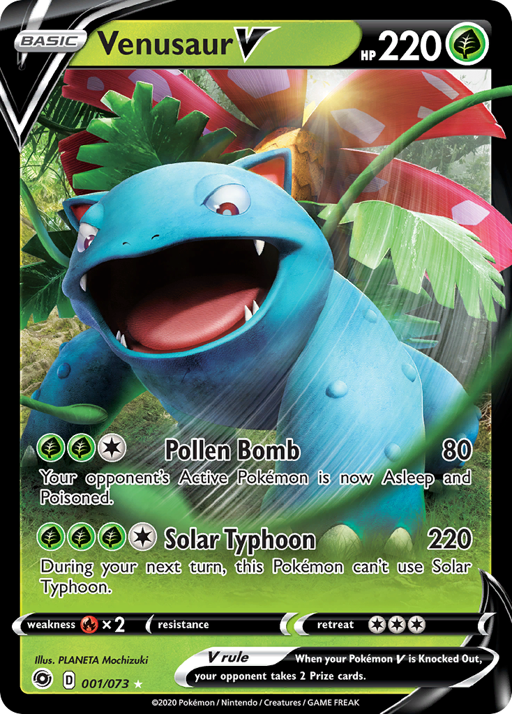 Venusaur V (001/073) [Sword & Shield: Champion's Path] | Good Games Morley