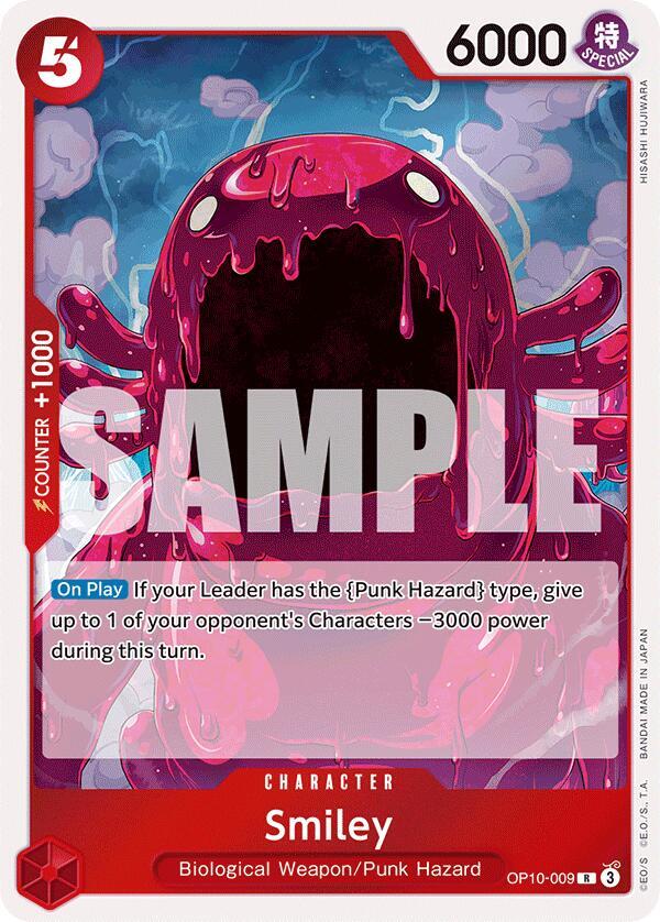 Smiley OP10-009 (Royal Blood)  - Foil | Good Games Morley