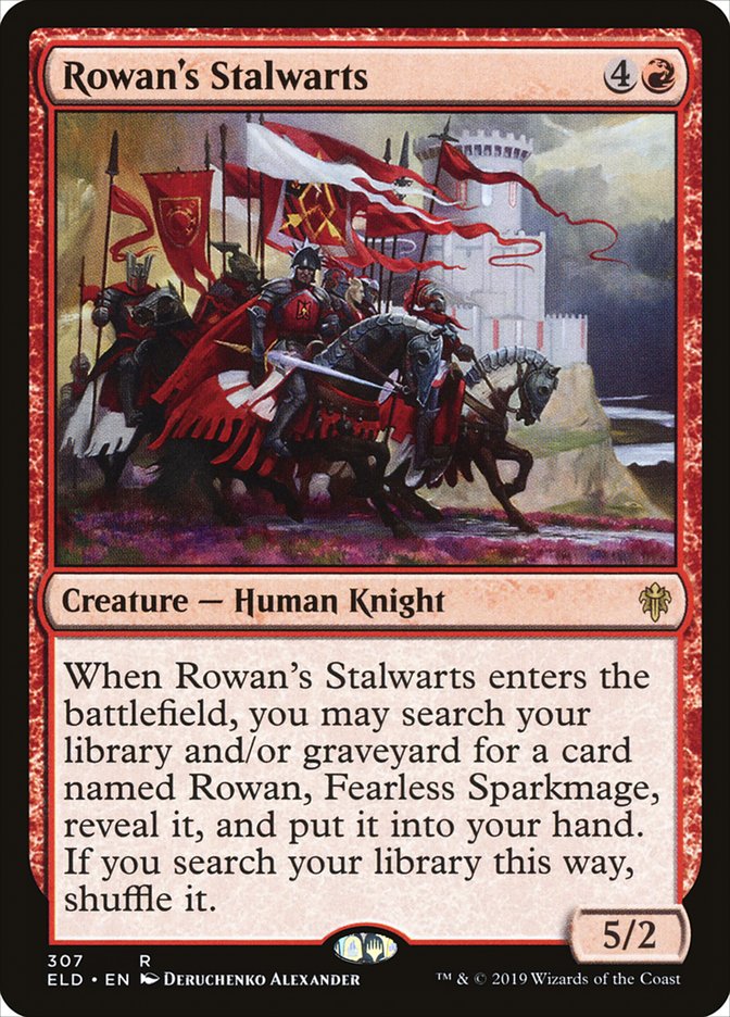 Rowan's Stalwarts 307/269 (Throne of Eldraine)  | Good Games Morley