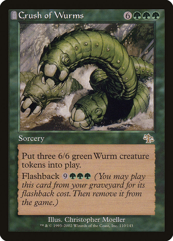 Crush of Wurms 110/143 (Judgment)  - Foil | Good Games Morley