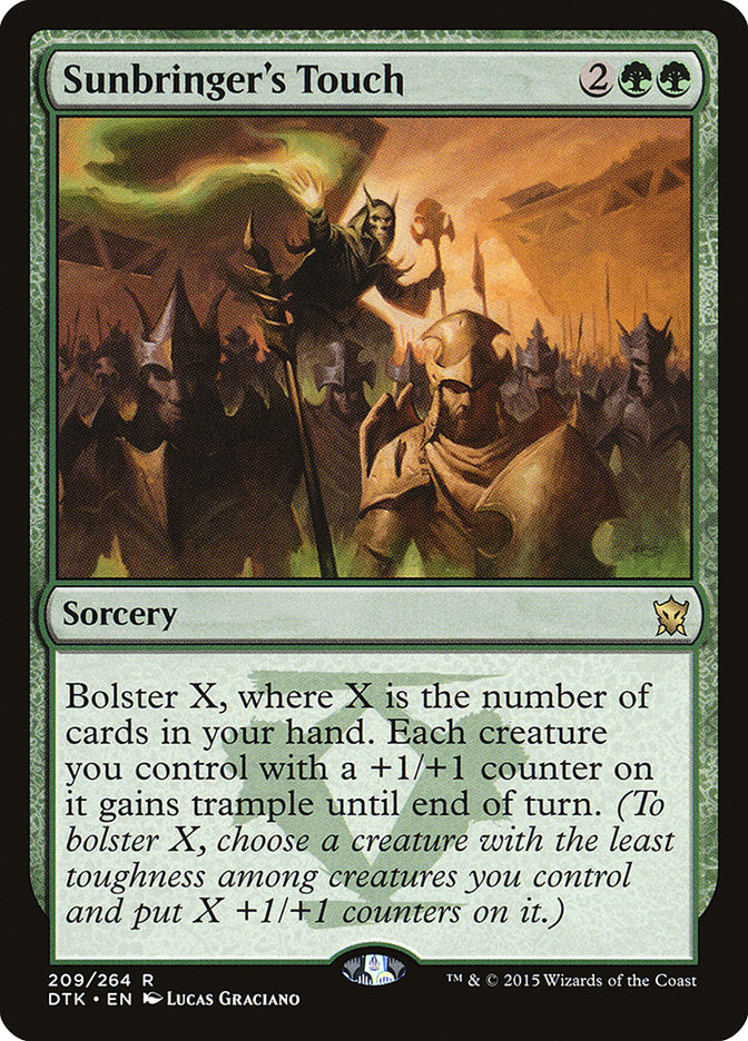 Sunbringer's Touch 209/264 (Dragons of Tarkir)  | Good Games Morley