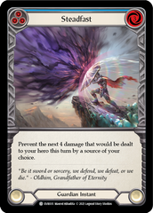 Steadfast (Blue) [EVR035] (Everfest)  1st Edition Rainbow Foil | Good Games Morley