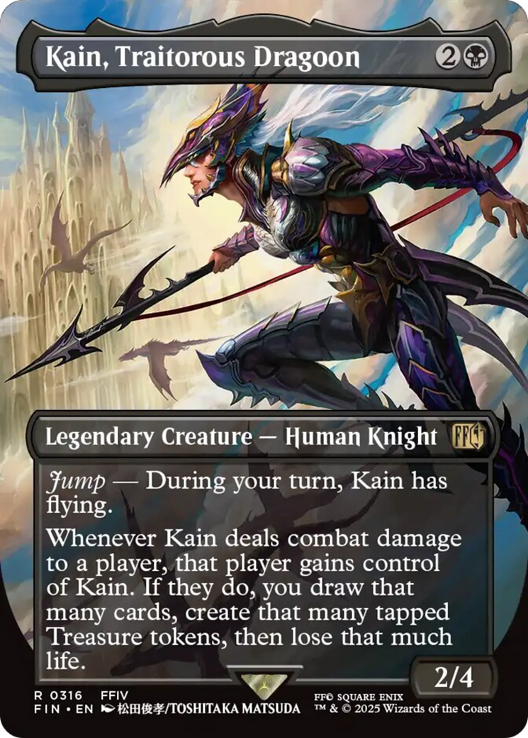Kain, Traitorous Dragoon (Borderless) [FINAL FANTASY] | Good Games Morley