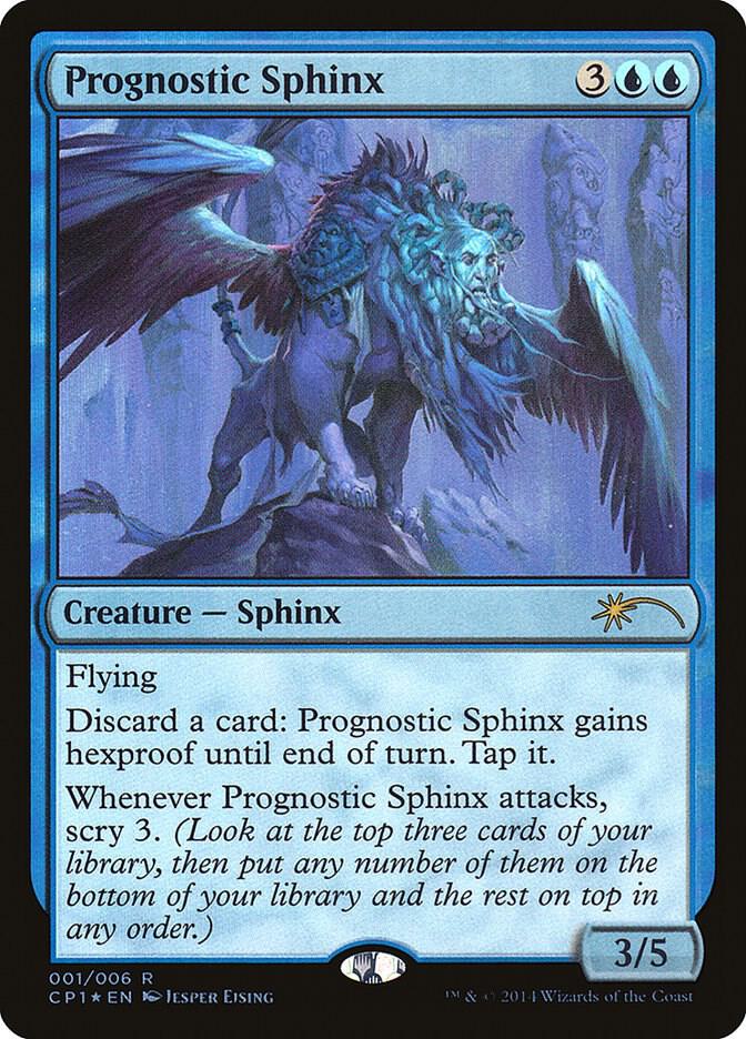 Prognostic Sphinx 1 (Unique and Miscellaneous Promos)  - Foil | Good Games Morley
