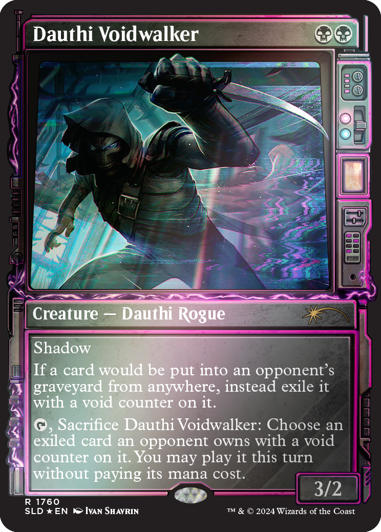 Dauthi Voidwalker (Rainbow Foil) [Secret Lair Drop Series] | Good Games Morley