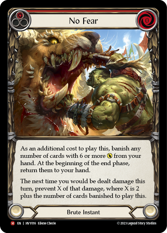 No Fear [HVY016] (Heavy Hitters) | Good Games Morley