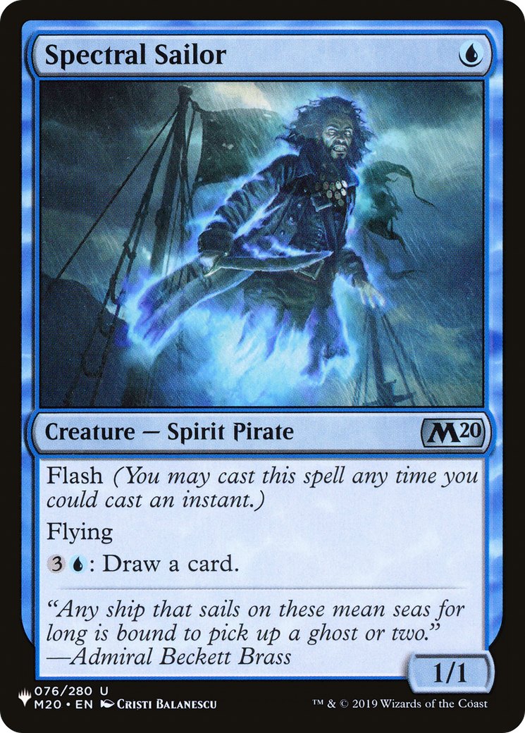 Spectral Sailor [The List] | Good Games Morley