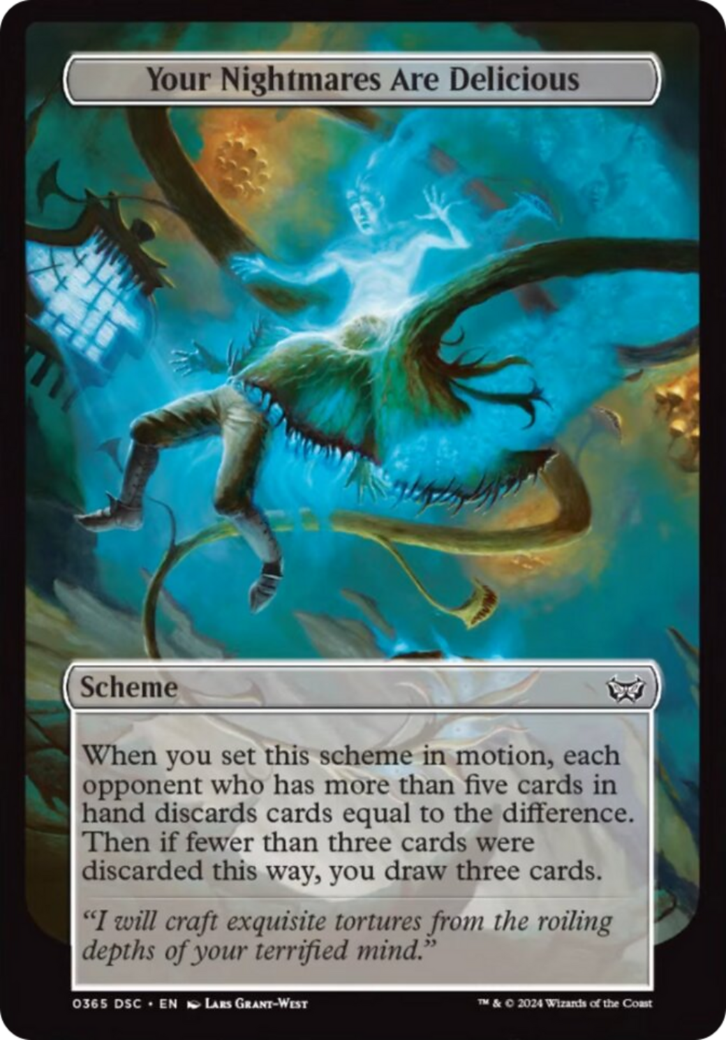 Your Nightmares are Delicious (Full Art) [Duskmourn: Archenemy] | Good Games Morley
