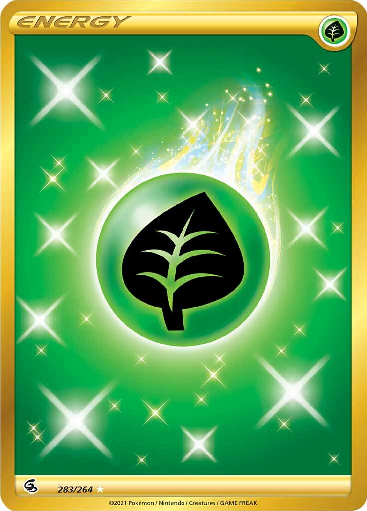 Grass Energy (283/264) [Sword & Shield: Fusion Strike] | Good Games Morley