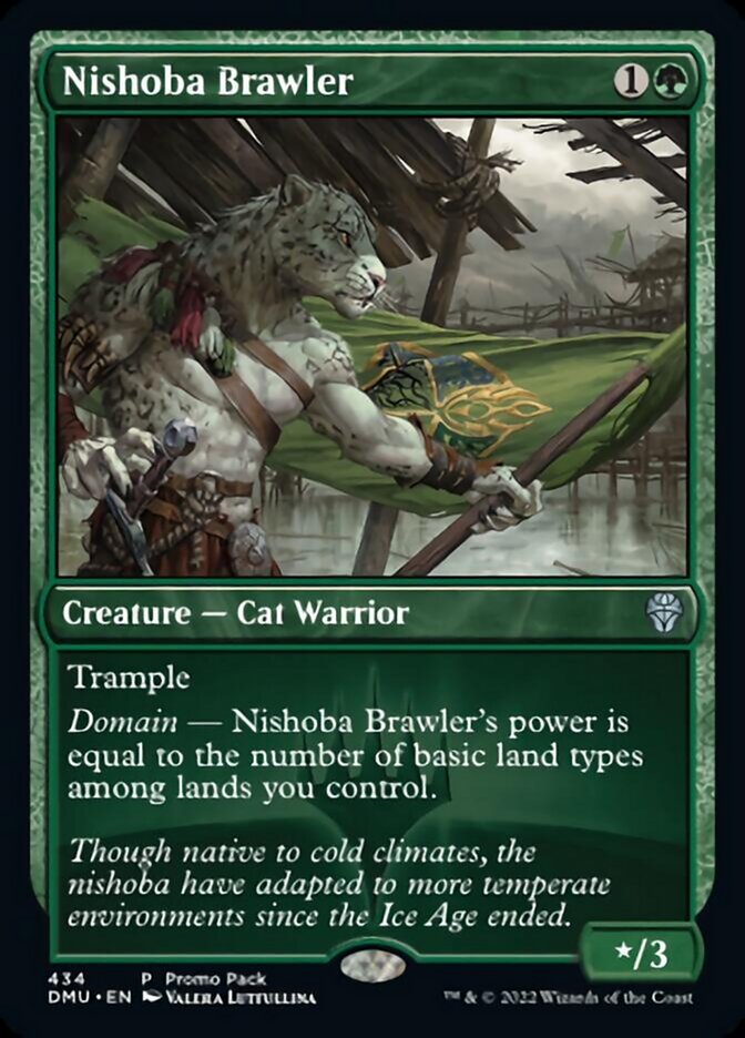 Nishoba Brawler (Promo Pack) [Dominaria United Promos] | Good Games Morley
