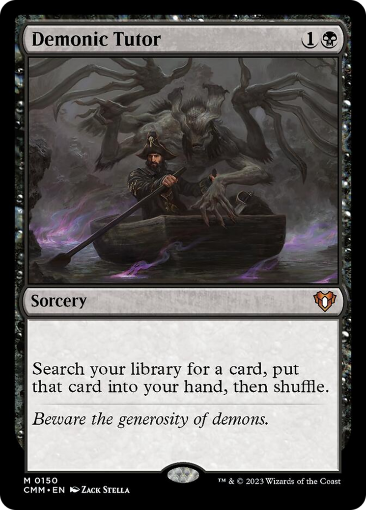 Demonic Tutor [Commander Masters] | Good Games Morley