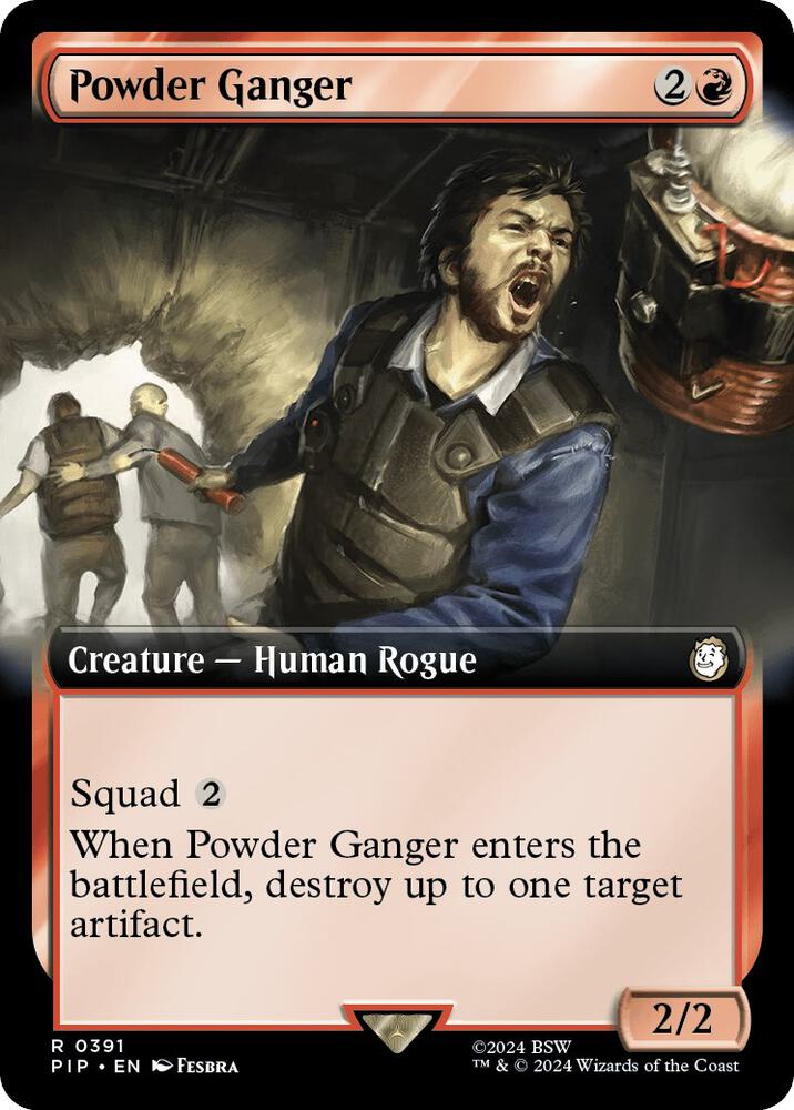 Powder Ganger 391/326 (Universes Beyond: Fallout)  - Extended Art Foil | Good Games Morley