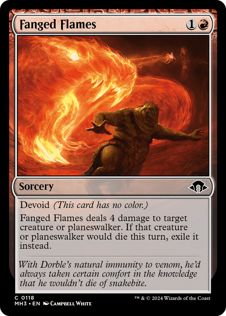 Fanged Flames [Modern Horizons 3] | Good Games Morley