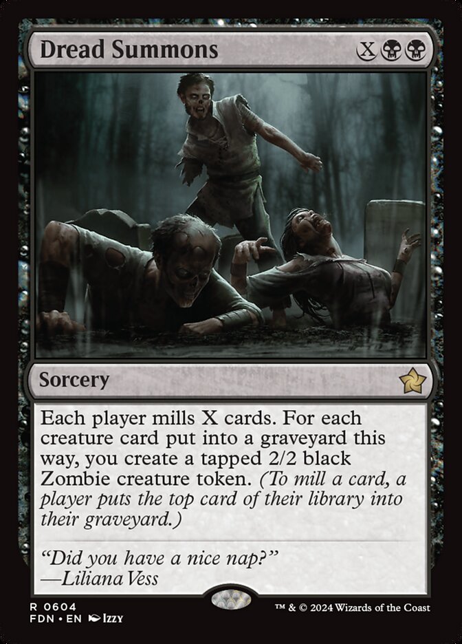 Dread Summons 604/291 (Foundations)  | Good Games Morley