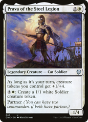 Prava of the Steel Legion [Phyrexia: All Will Be One Commander] | Good Games Morley