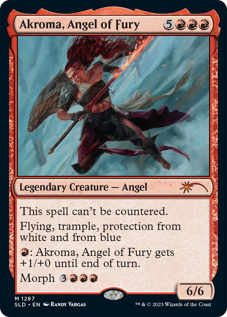 Akroma, Angel of Fury [Secret Lair Drop Series] | Good Games Morley