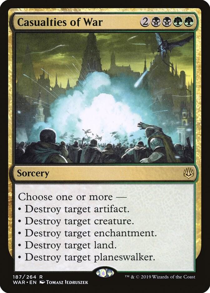 Casualties of War 187/264 (War of the Spark)  - Foil | Good Games Morley