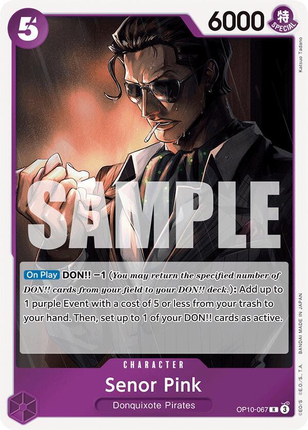 Senor Pink OP10-067 (Royal Blood)  - Foil | Good Games Morley