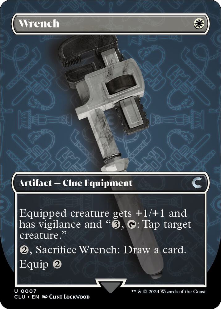 Wrench 7/284 (Ravnica: Clue Edition)  - Borderless | Good Games Morley