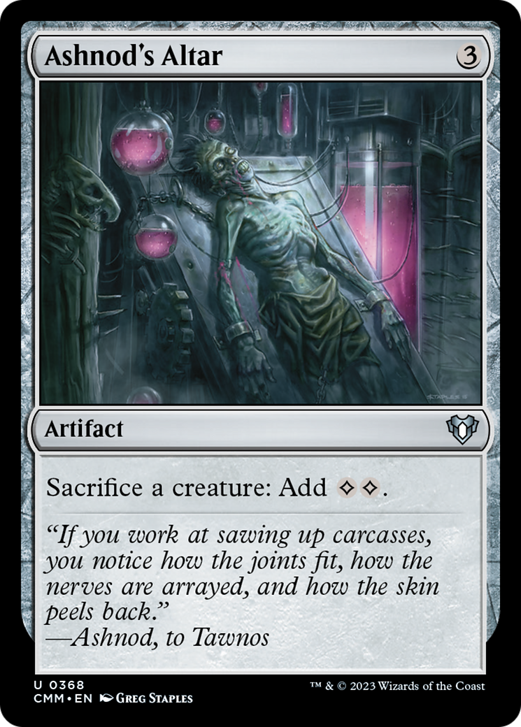 Ashnod's Altar [Commander Masters] | Good Games Morley