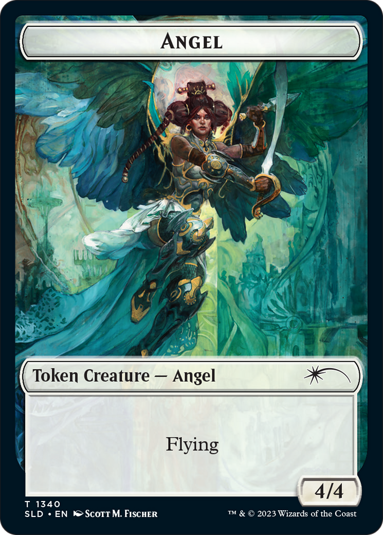 Angel // Spirit Double-Sided Token [Secret Lair Drop Series] | Good Games Morley