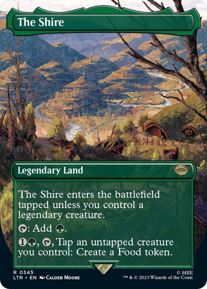 The Shire 345 (Universes Beyond: The Lord of the Rings: Tales of Middle-earth)  - Borderless | Good Games Morley