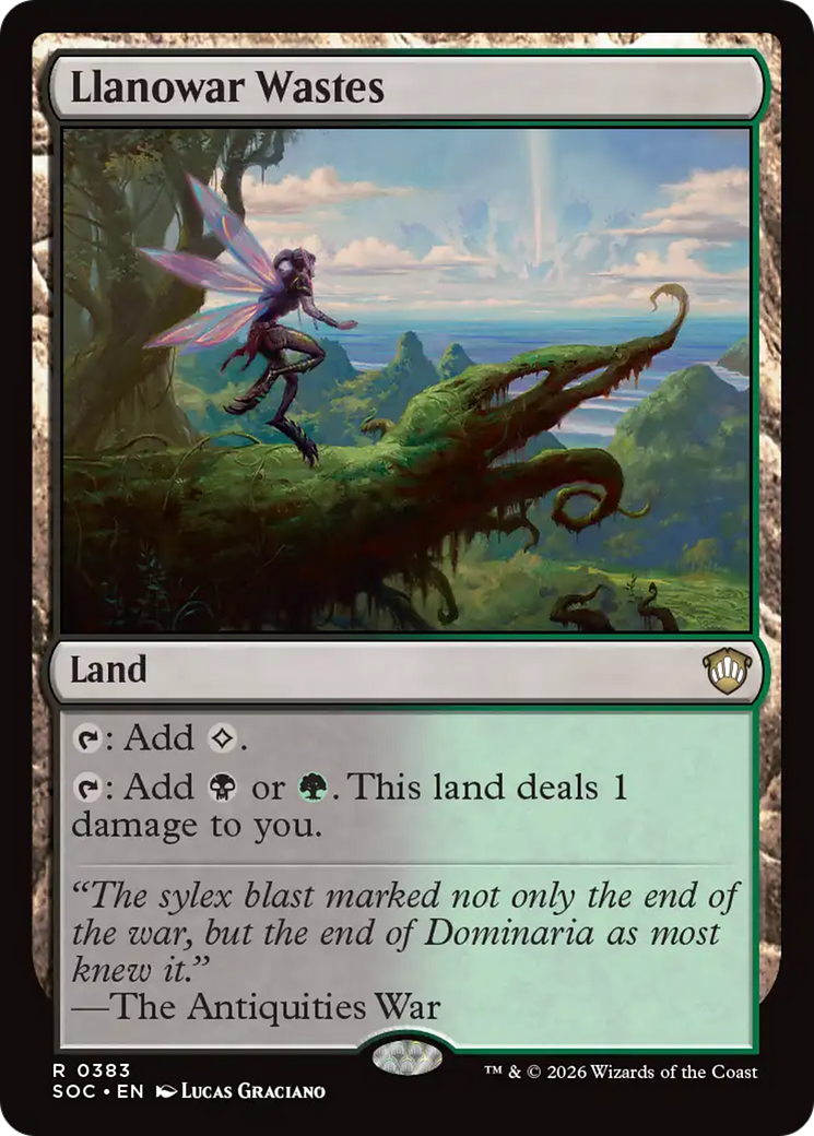 Llanowar Wastes [Secrets of Strixhaven Commander] | Good Games Morley
