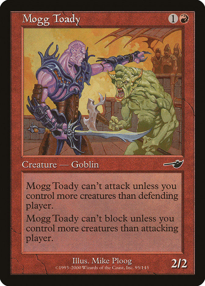 Mogg Toady 95/143 (Nemesis)  - Foil | Good Games Morley