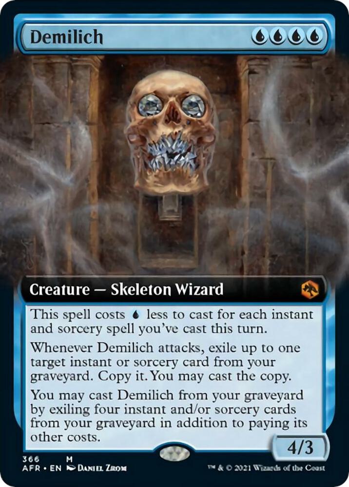 Demilich Extended Art 366 (Adventures in the Forgotten Realms)  | Good Games Morley