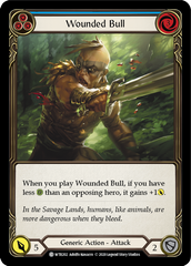 Wounded Bull (Blue) [U-WTR202] (Welcome to Rathe Unlimited)  Unlimited Normal | Good Games Morley