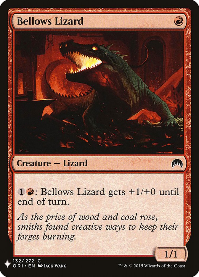 Bellows Lizard [Mystery Booster] | Good Games Morley