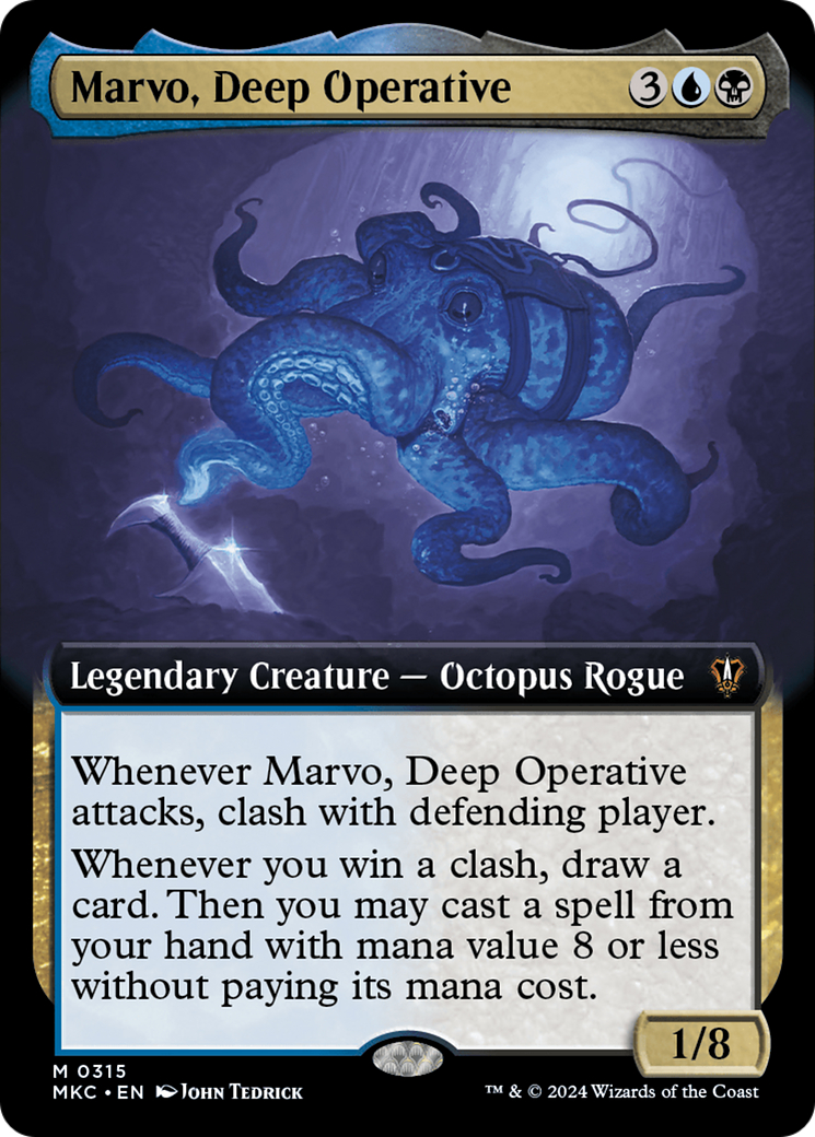 Marvo, Deep Operative (Extended Art) [Murders at Karlov Manor Commander] | Good Games Morley