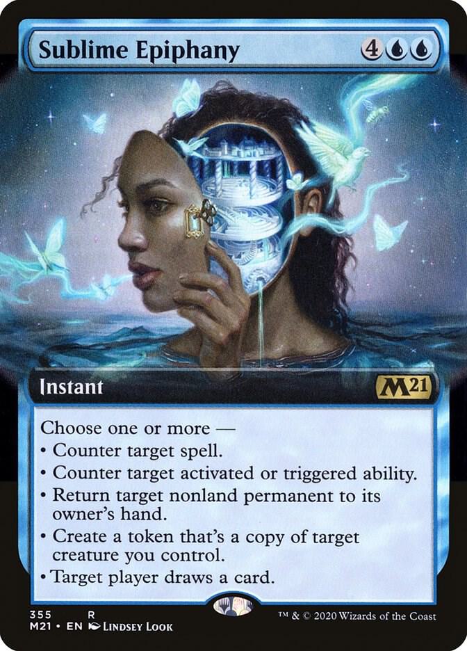 Sublime Epiphany 355 (Core Set 2021)  - Extended Art Foil | Good Games Morley