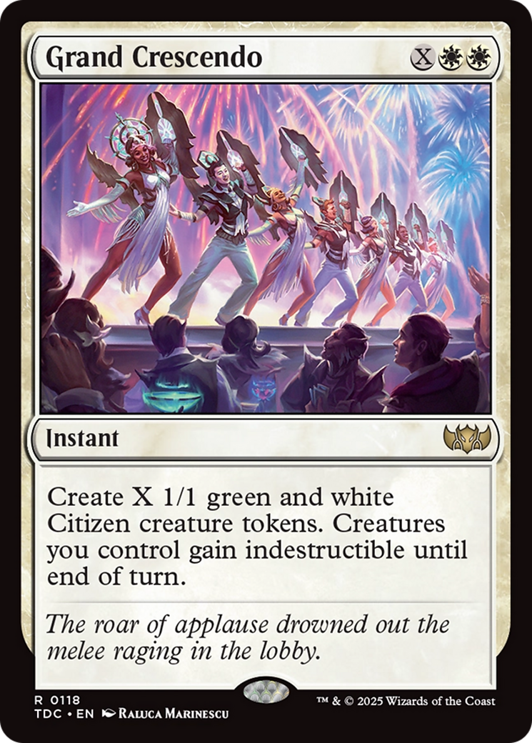 Grand Crescendo [Tarkir: Dragonstorm Commander] | Good Games Morley