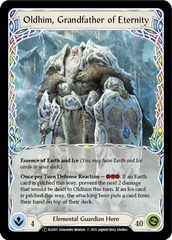 Oldhim, Grandfather of Eternity // Shiver [U-ELE001] (Tales of Aria Unlimited)  Unlimited Normal | Good Games Morley