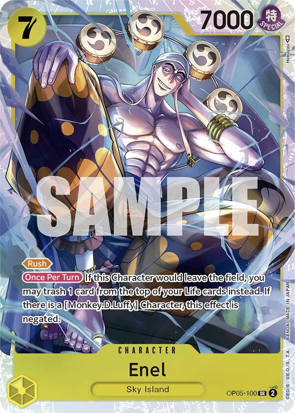 Enel OP05-100 (Awakening of the New Era)  - Foil | Good Games Morley