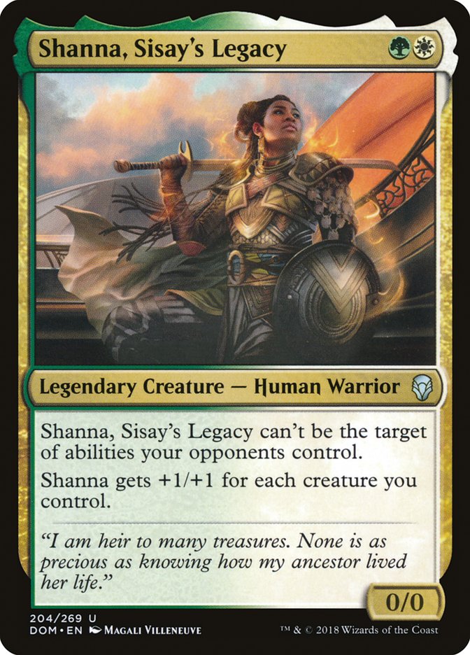 Shanna, Sisay's Legacy 204/269 (Dominaria)  | Good Games Morley