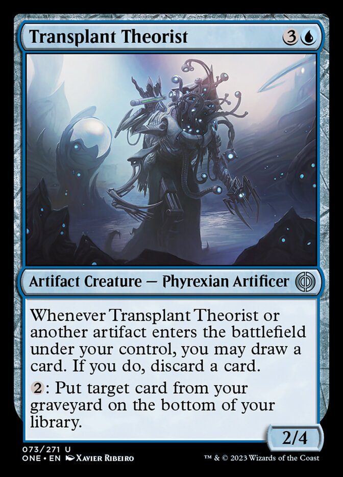 Transplant Theorist [Phyrexia: All Will Be One] | Good Games Morley