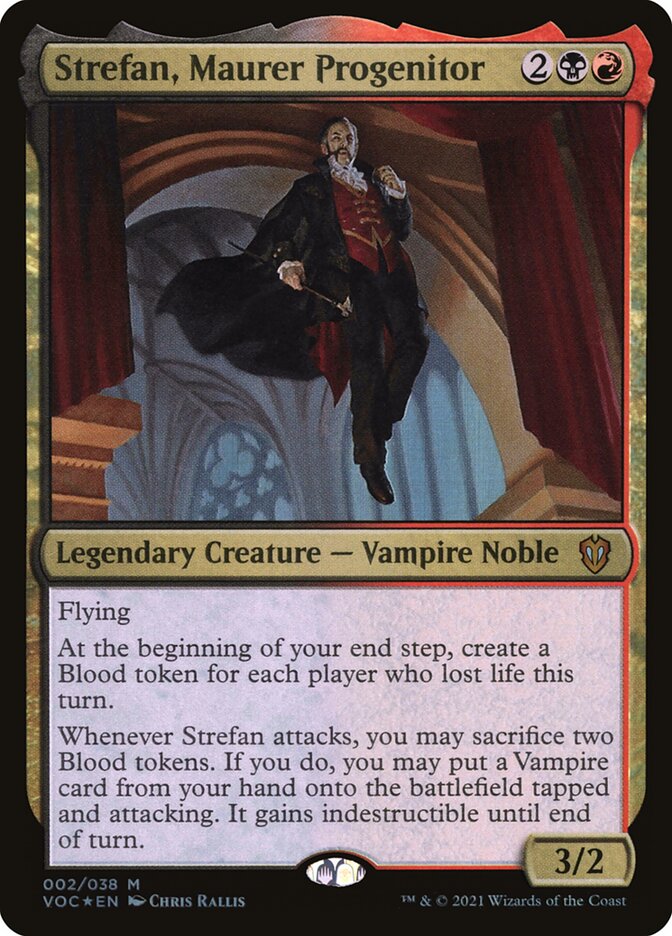 Strefan, Maurer Progenitor 2 (Commander: Innistrad: Crimson Vow)  - Foil | Good Games Morley