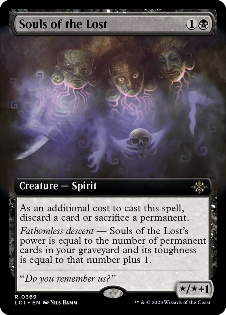 Souls of the Lost (Extended Art) [The Lost Caverns of Ixalan] | Good Games Morley