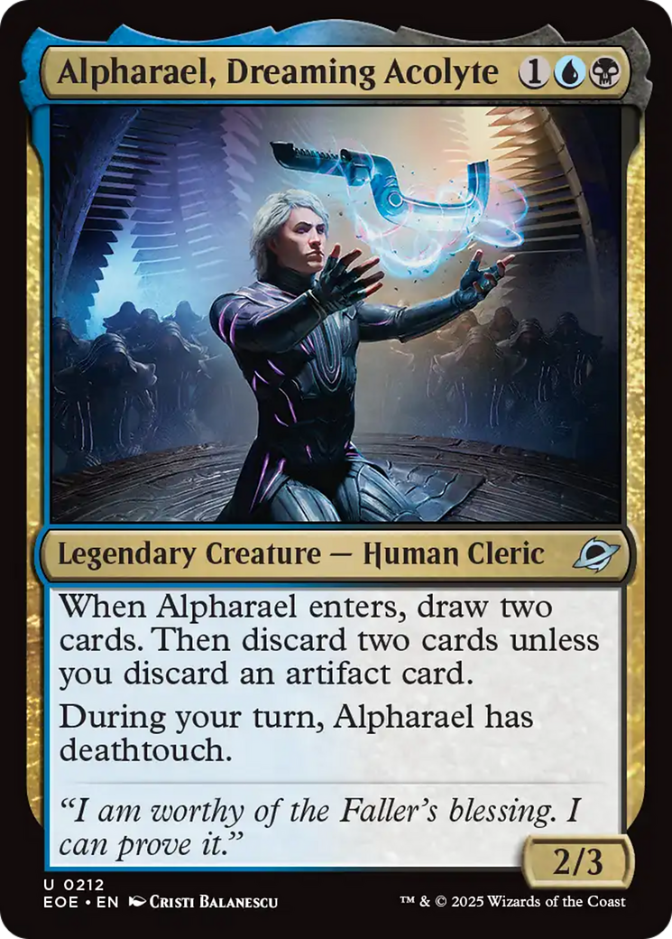 Alpharael, Dreaming Acolyte [Edge of Eternities] | Good Games Morley