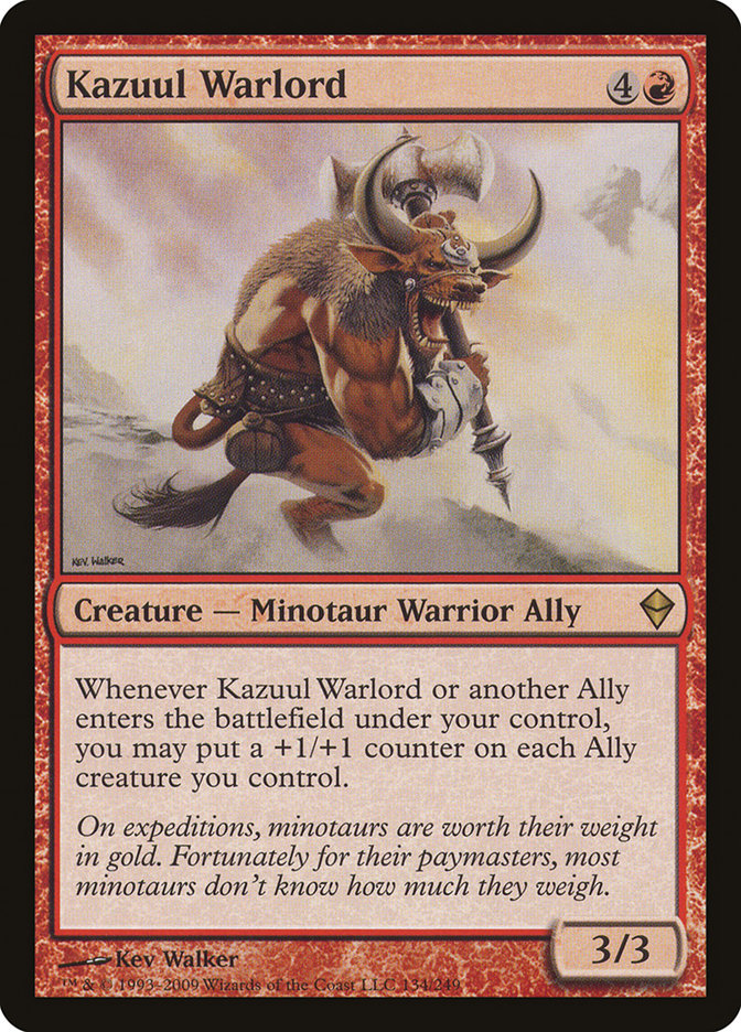 Kazuul Warlord 134 (Zendikar)  | Good Games Morley