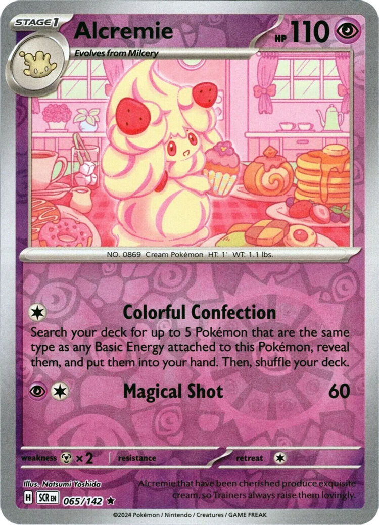 Alcremie (065/142) [Scarlet & Violet: Stellar Crown] | Good Games Morley