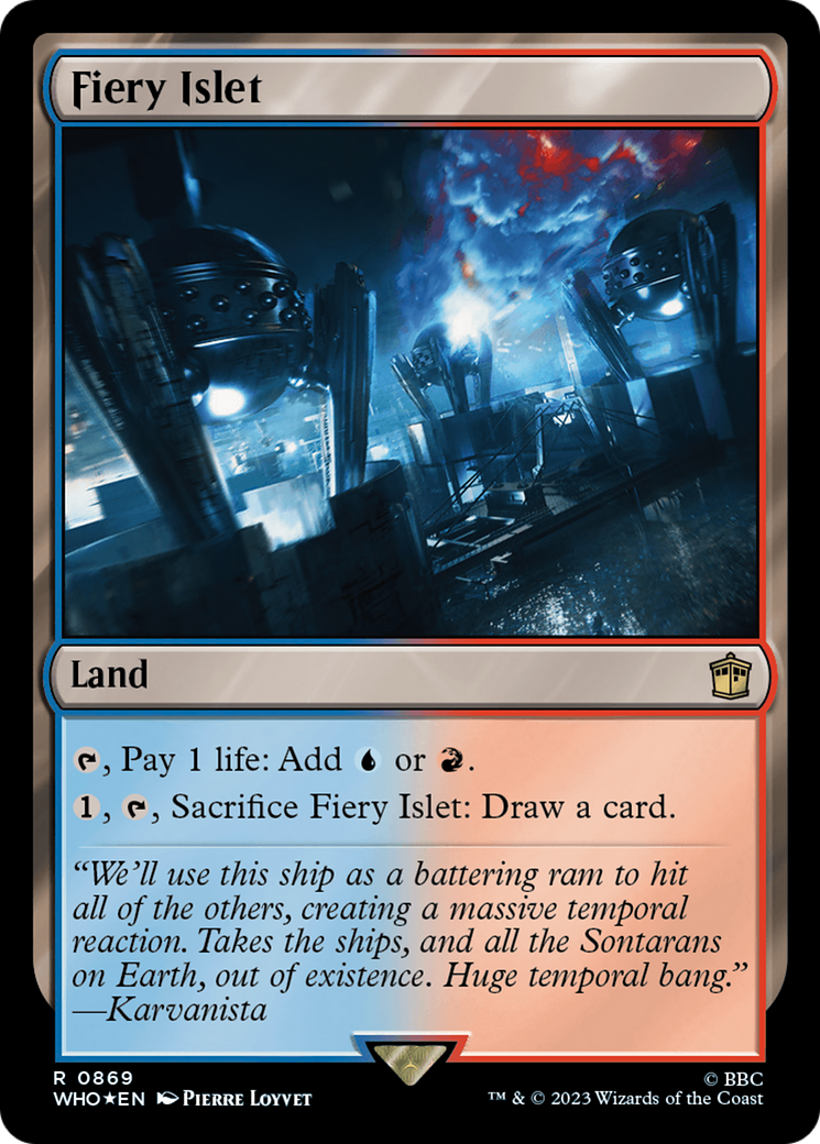 Fiery Islet (Surge Foil) [Doctor Who] | Good Games Morley