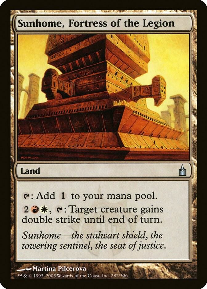 Sunhome, Fortress of the Legion 282/306 (Ravnica: City of Guilds)  - Foil | Good Games Morley