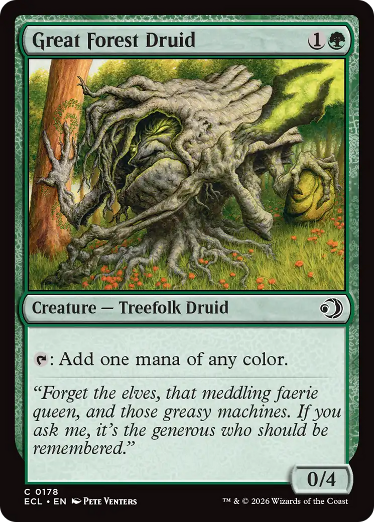 Great Forest Druid [Lorwyn Eclipsed] | Good Games Morley